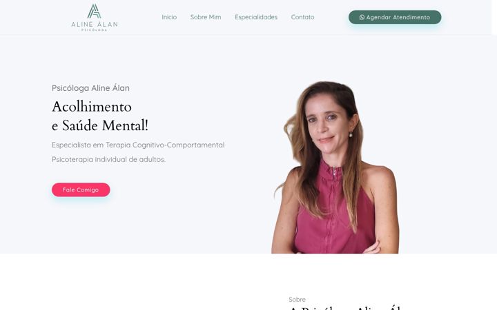 Ekrano kopija alinealanpsicologa.com.br