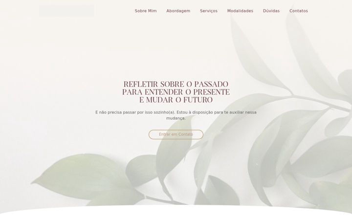 Screenshot von alinefaccio.com