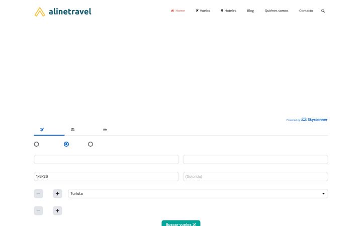 Képernyőkép: alinetravel.com