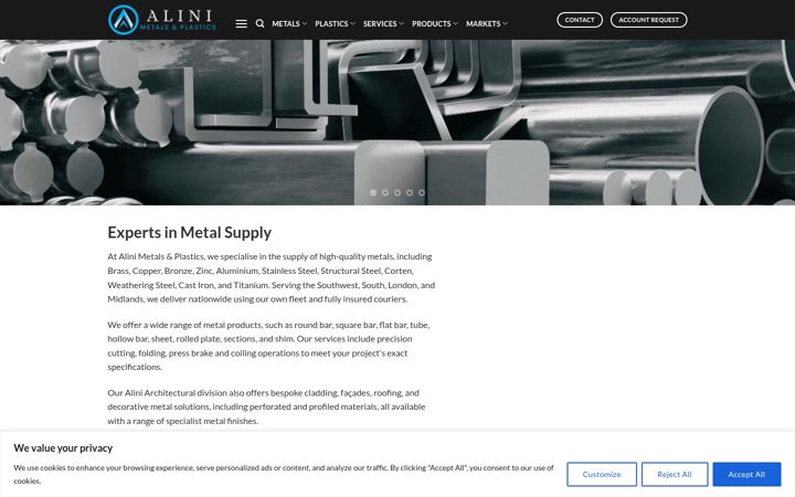 Képernyőkép: alini.co.uk