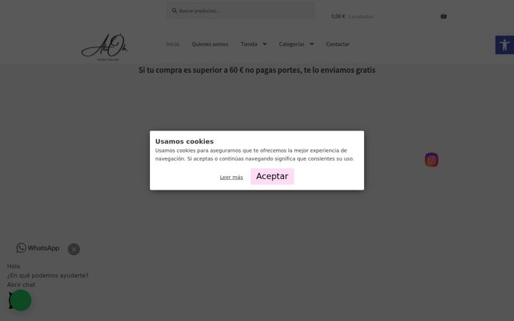 Screenshot of alioh.es