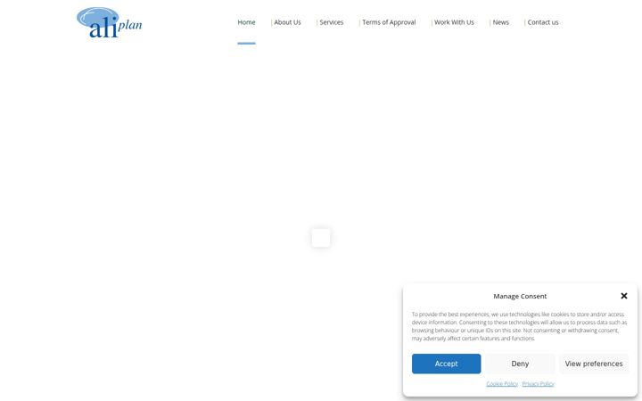 Screenshot of aliplan.it
