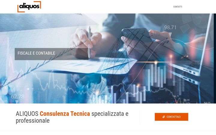 Snimka zaslona za aliquos.com