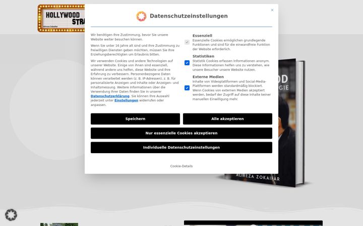 Screenshot van alireza-zokaifar.de