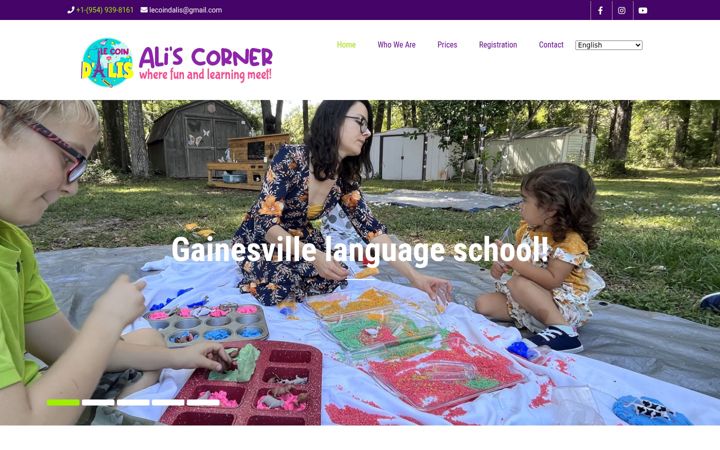 Screenshot of alis-corner.com