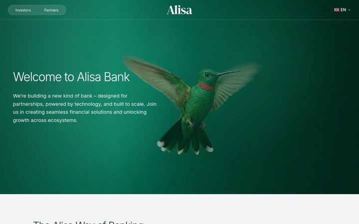 Screenshot of alisabank.com