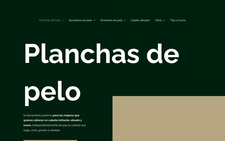 Screenshot of alisadorpelo.com