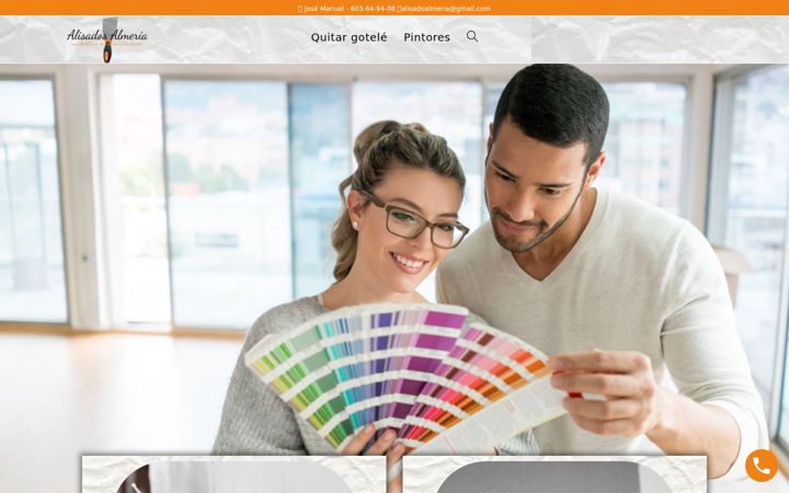 Screenshot of alisadosalmeria.com