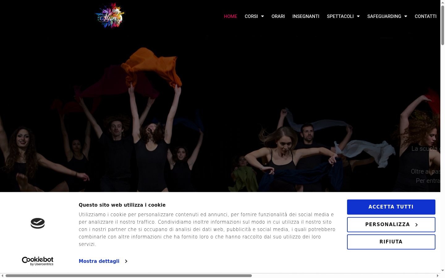 Screenshot tal-banner tal-kunsens muri qabel kwalunkwe interazzjoni