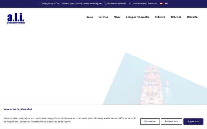 Screenshot of alisl.com