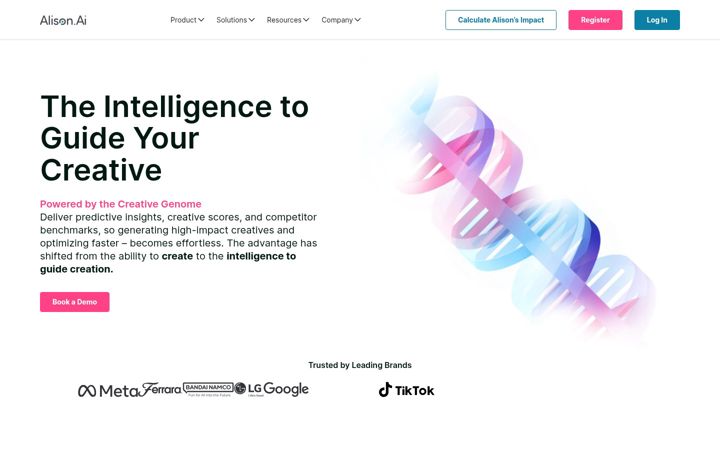 Screenshot of alison.ai