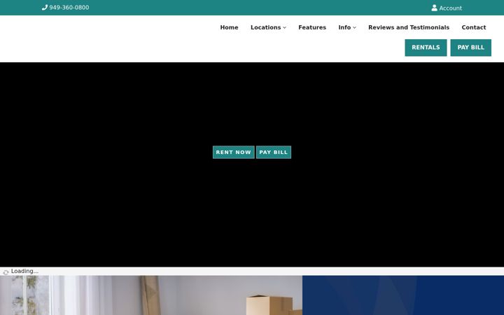 Screenshot von alisoviejoselfstorage.com