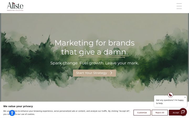 Képernyőkép: alistemarketing.com