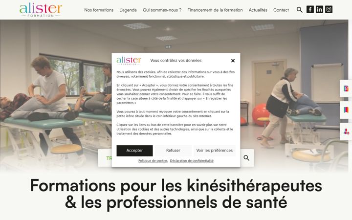 Screenshot of alister.org
