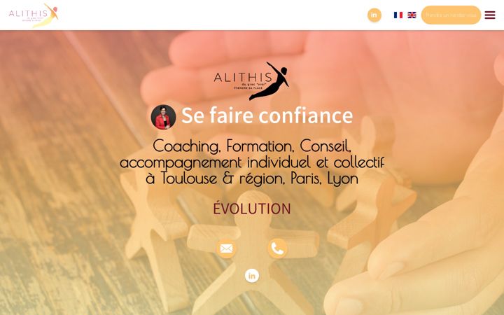 Screenshot of alithis.fr