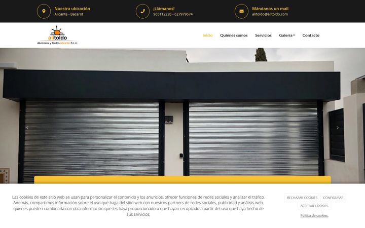Screenshot of alitoldo.com