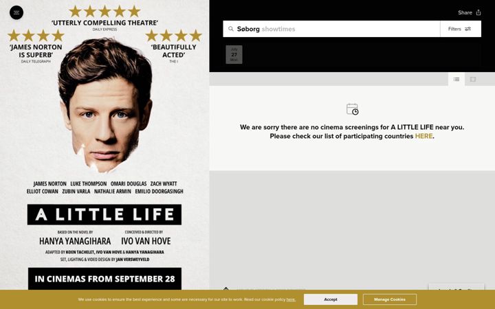 Screenshot of alittlelifecinema.com