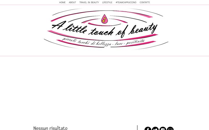 Screenshot of alittletouchofbeauty.it