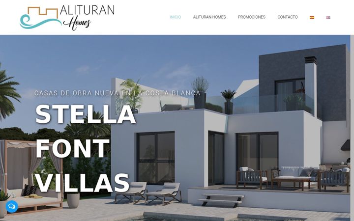 Screenshot of alituranhomes.com