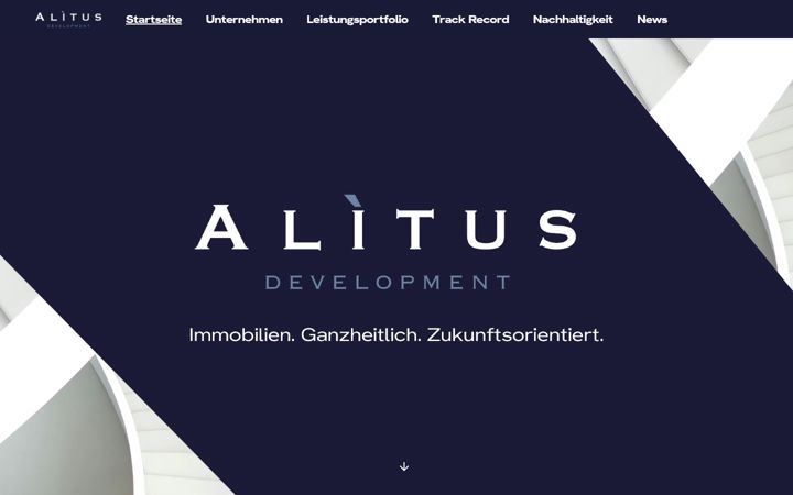 Screenshot of alitus-dv.de