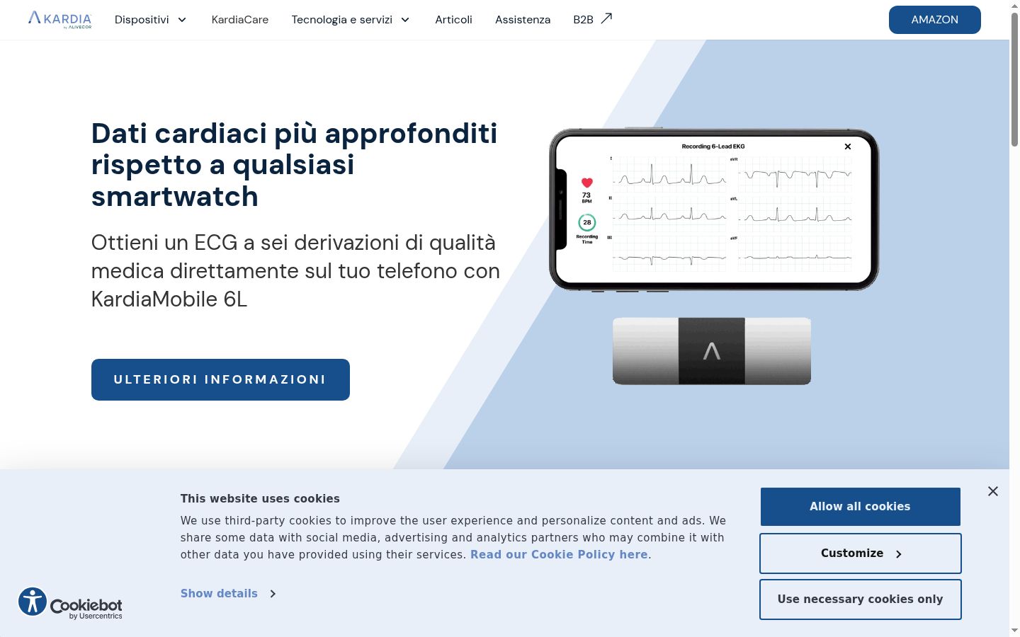 Sutikimo reklamjuostės, rodytos prieš bet kokią sąveiką, ekrano kopija