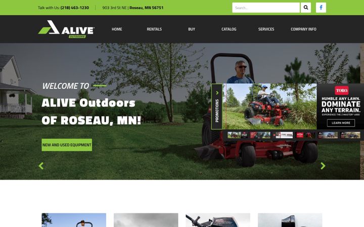 Екранна снимка на aliveos.com