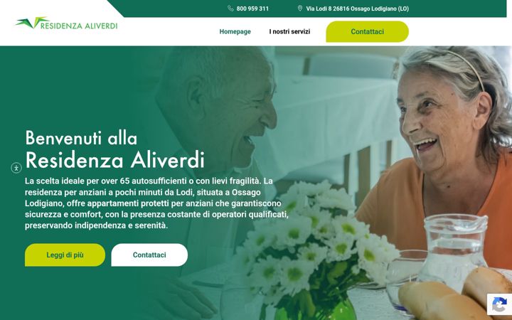 Screenshot of aliverdi.it