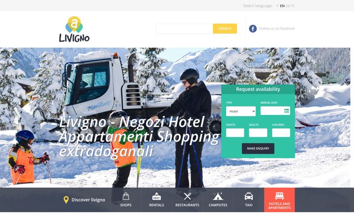 Screenshot van alivigno.com