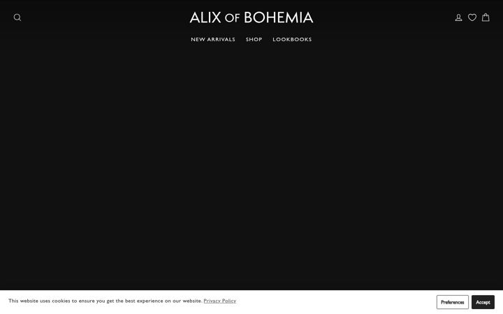 Екранна снимка на alixofbohemia.com