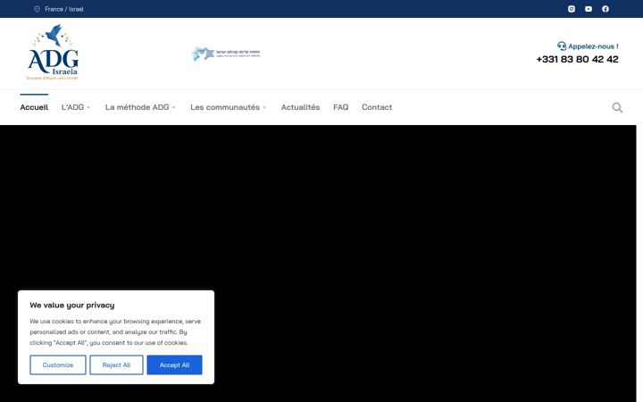 Screenshot ta' aliyah-group.org