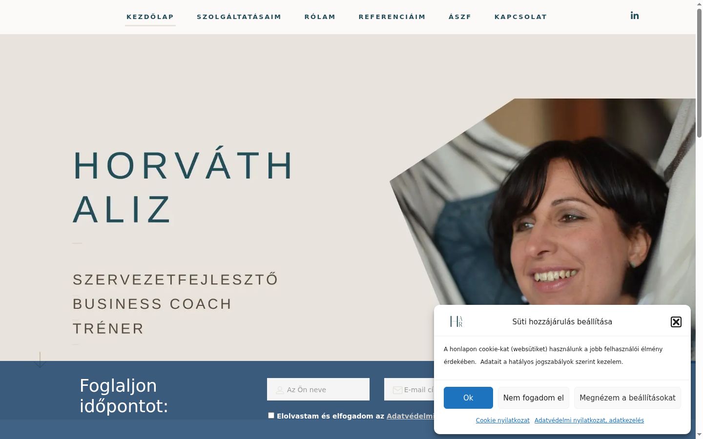 Screenshot des Einwilligungsbanners vor jeglicher Interaktion