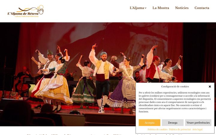 Screenshot of aljamabetera.com