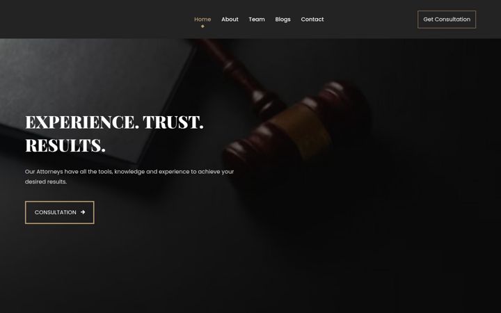 Screenshot of aljarboulaw.com