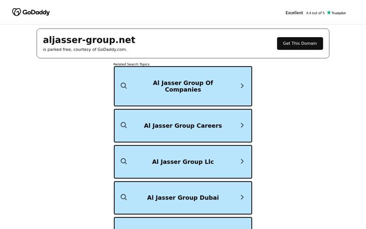 Screenshot of aljasser-group.net