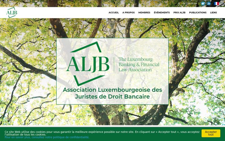 Screenshot of aljb.lu