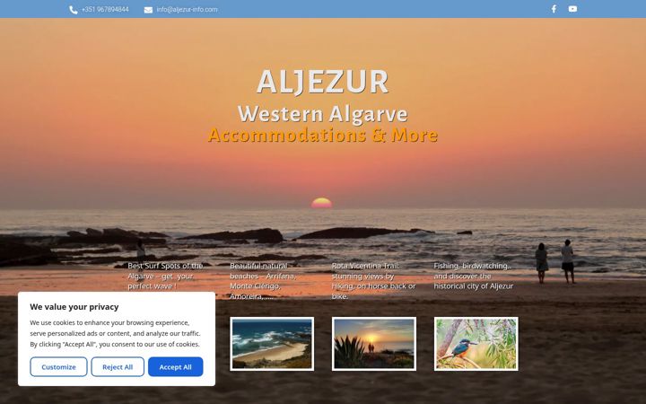 Képernyőkép: aljezur-info.com