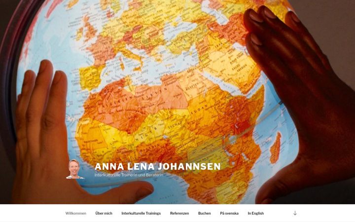 Screenshot of aljohannsen.de