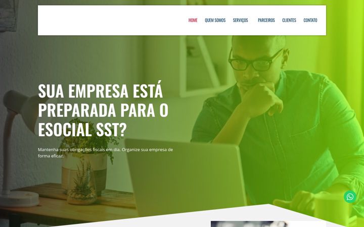 Skærmbillede af aljsegurancadotrabalho.com.br