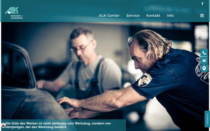 Screenshot of alk-gmbh.de