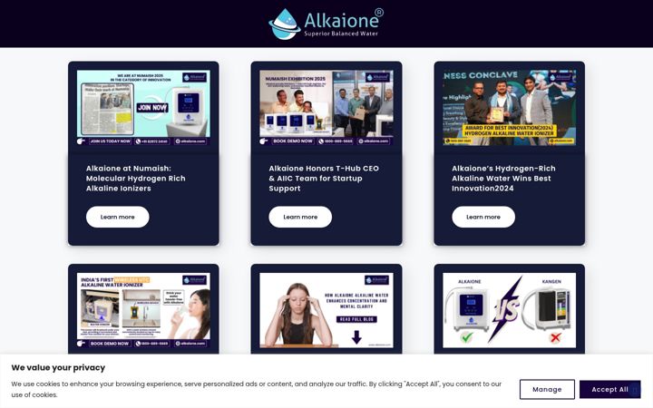 Captura de ecrã de alkaione.in