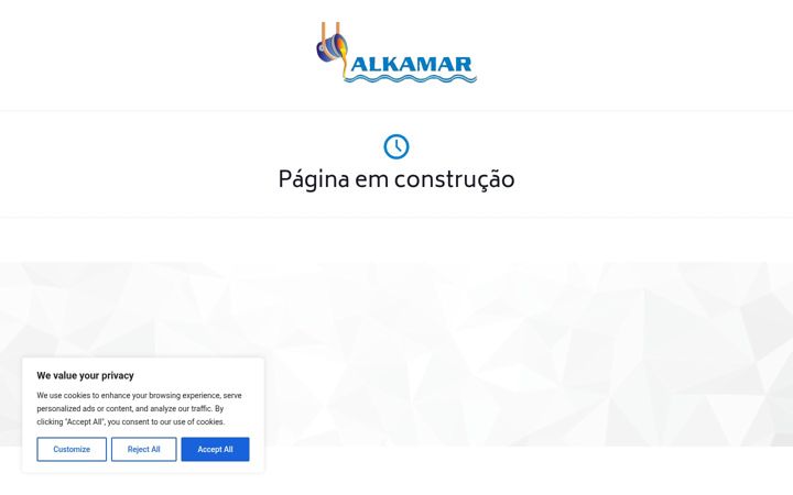 Screenshot of alkamar.com.br