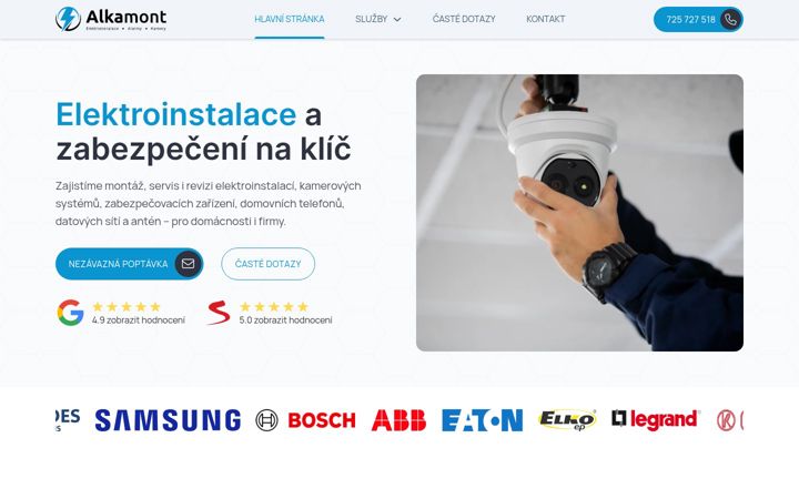 Screenshot of alkamont.cz