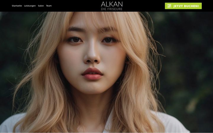Screenshot of alkan-die-friseure.de