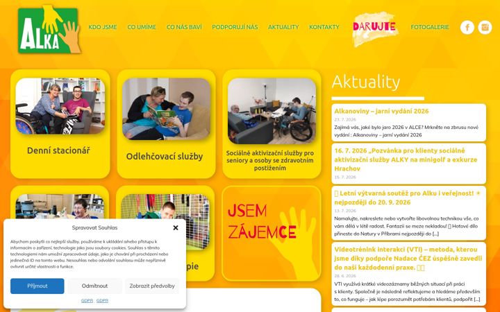Screenshot of alkaops.cz