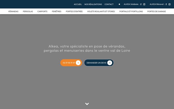 Screenshot ta' alkea.fr