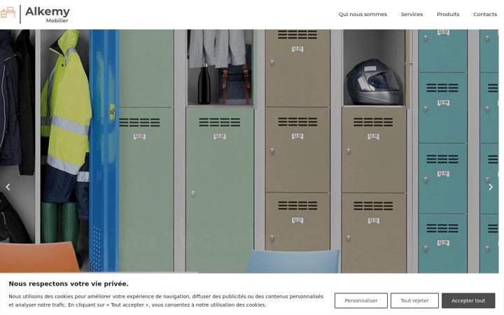 Screenshot of alkemy-mobilier.fr