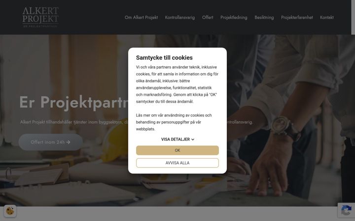 Screenshot of alkertprojekt.se