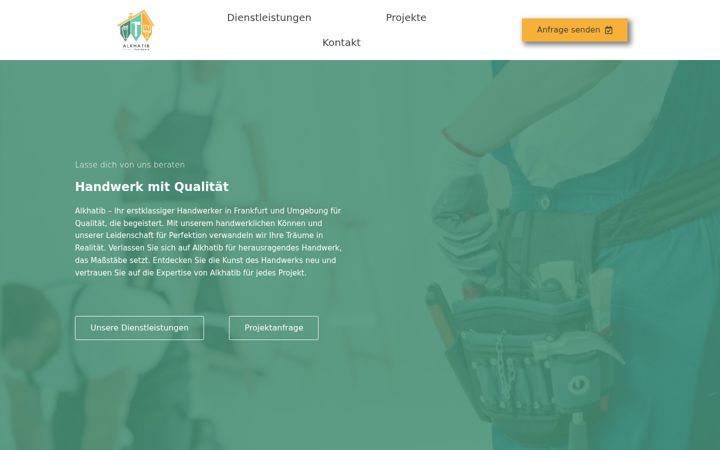 Screenshot of alkhatib-handwerk.de