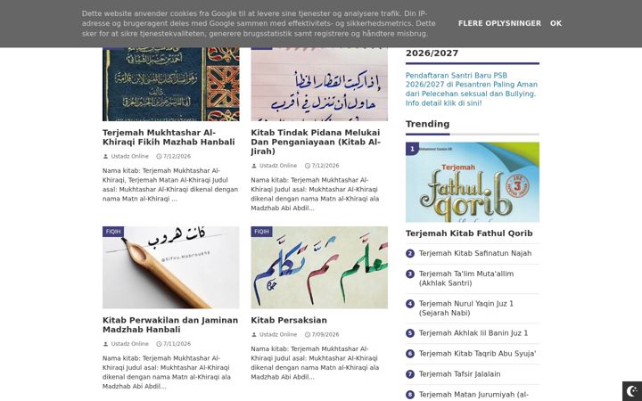 Screenshot of alkhoirot.org