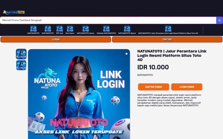 Screenshot of alkhoziny.id